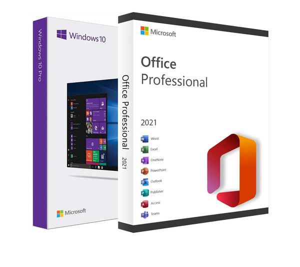 Windows 10/11 Pro + Office 2021 Pro Plus Retail Global Key