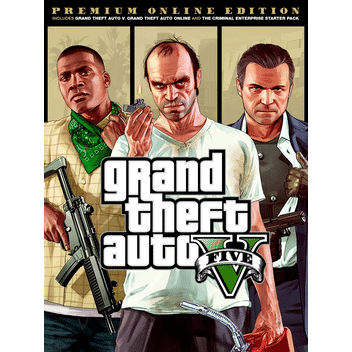 Grand Theft Auto V: Premium Edition + Great White Shark Card - Bundle EU Xbox One CD Key