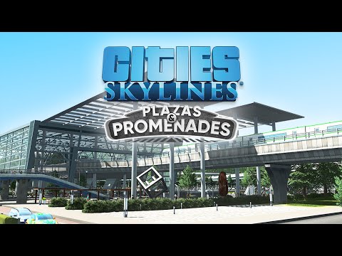 Cities: Skylines - Plazas & Promenades Global Steam CD Key-1