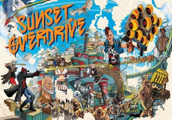 Sunset Overdrive and Day One Xbox live CD Key