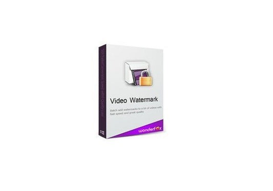 Wonderfox: Video Watermark Lifetime EN Global Software License CD Key