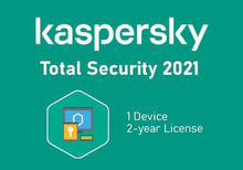 Kaspersky Total Security 2021 2 Years 1 Dev Software License CD Key