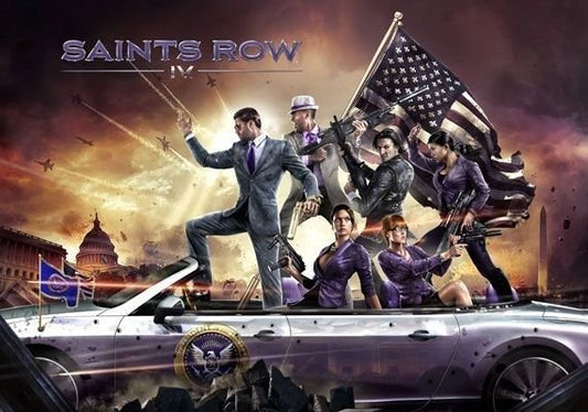 Saints Row IV + Reverse Cosplay Pack EU Steam CD Key