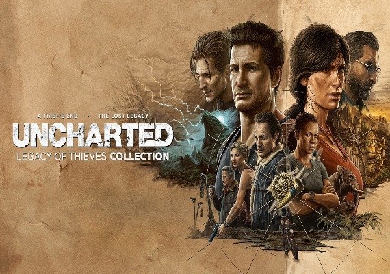 Uncharted - Legacy of Thieves Collection PS5 PSN CD Key
