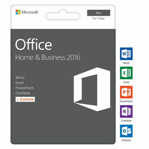 Microsoft Office Home & Business 2016 Retail Key MAC Global