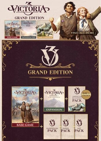 Victoria 3 Grand Edition Global Steam CD Key-2