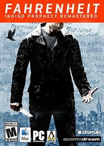 Fahrenheit: Indigo Prophecy Remastered Global Steam CD Key